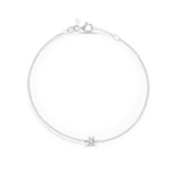 Round Solitaire Diamond Bracelet classajewellers