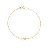Round Solitaire Diamond Bracelet classajewellers