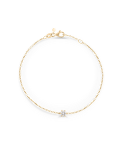 Round Solitaire Diamond Bracelet classajewellers