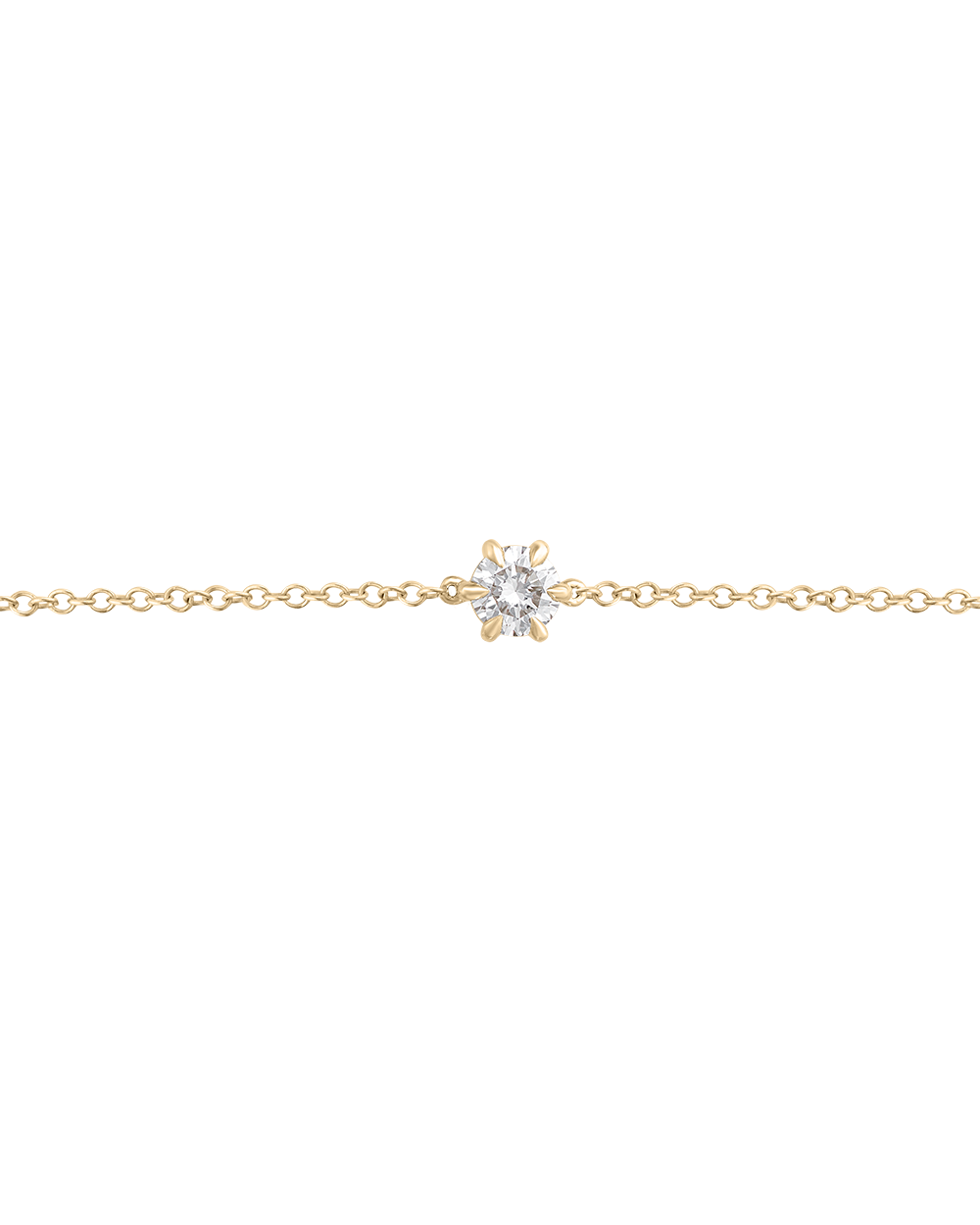 Round Solitaire Diamond Bracelet classajewellers