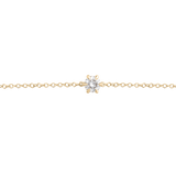 Linked for Life Round Solitaire Diamond Bracelet classajewellers