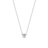 Round Solitaire Diamond Necklace classajewellers