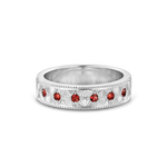 Beatrice Hand Engraved Band classajewellers