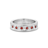 Beatrice Hand Engraved Band classajewellers
