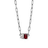 Bridget Small Toi et Moi Necklace
