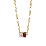 Bridget Small Toi et Moi Necklace