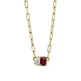 Bridget Small Toi et Moi Necklace