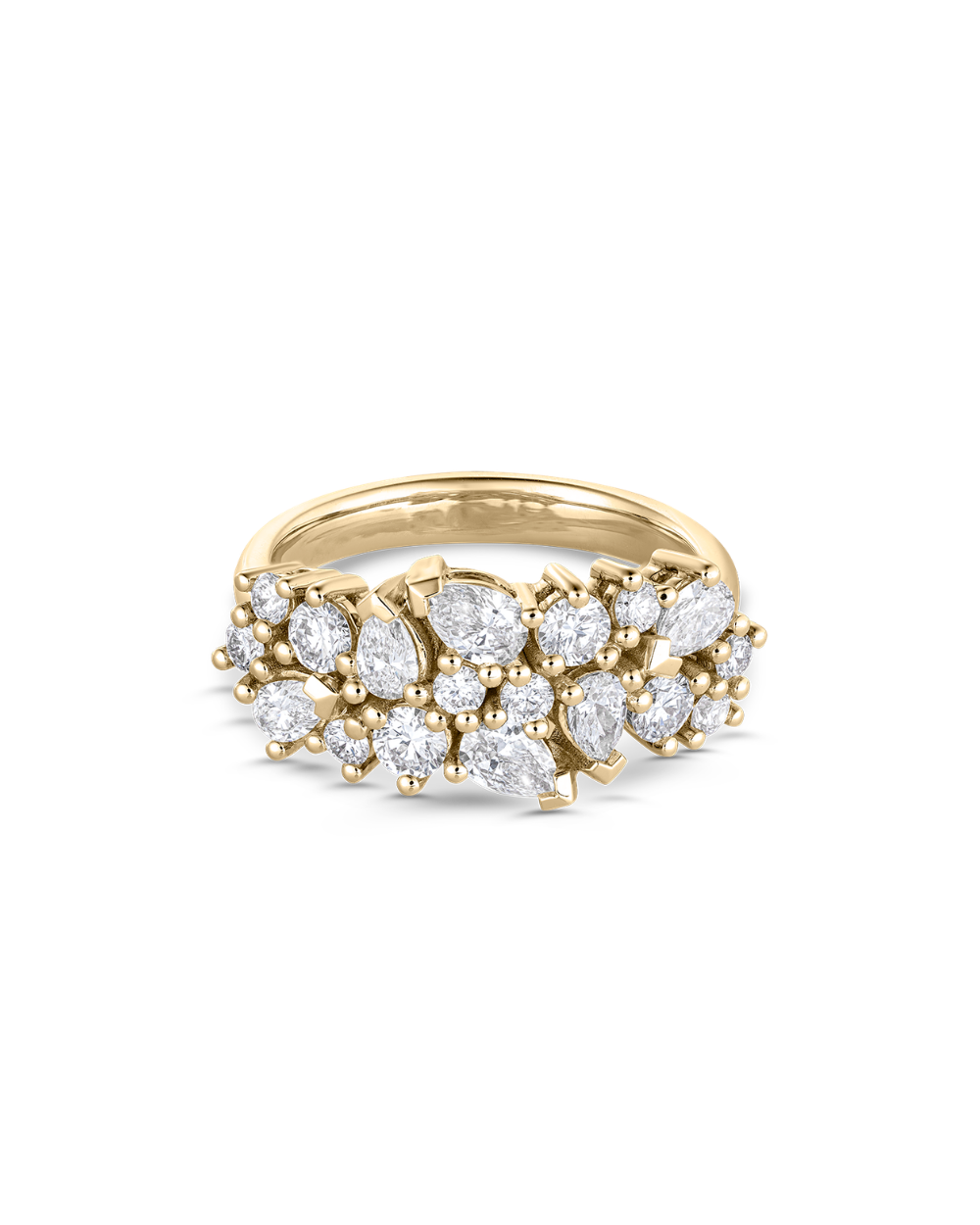 Sana Cluster Diamond Ring classajewellers