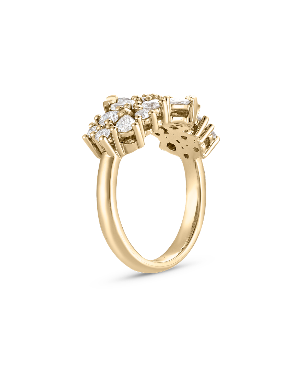 Sana Cluster Diamond Ring classajewellers