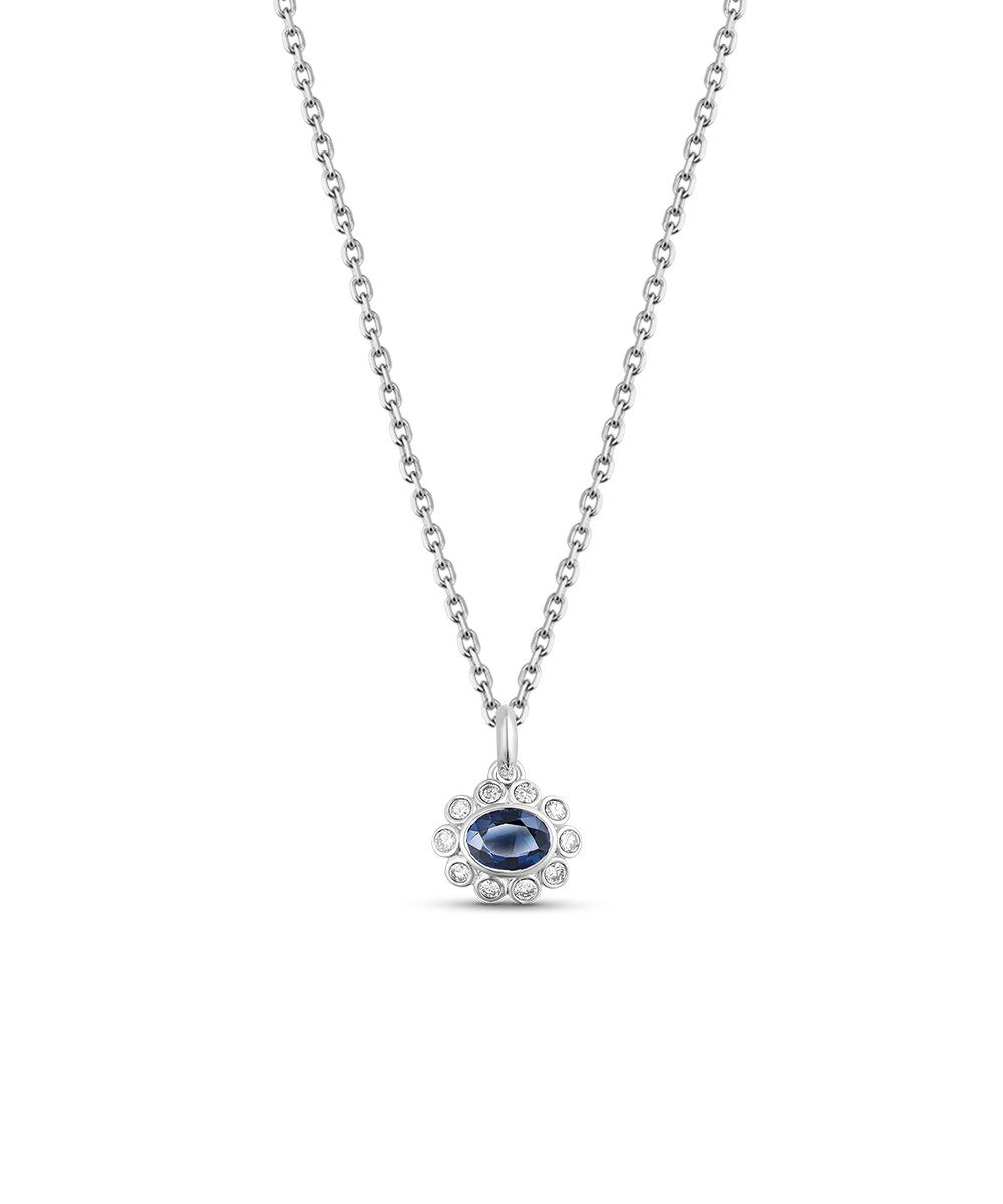 Ophelia Pendant - Sapphire