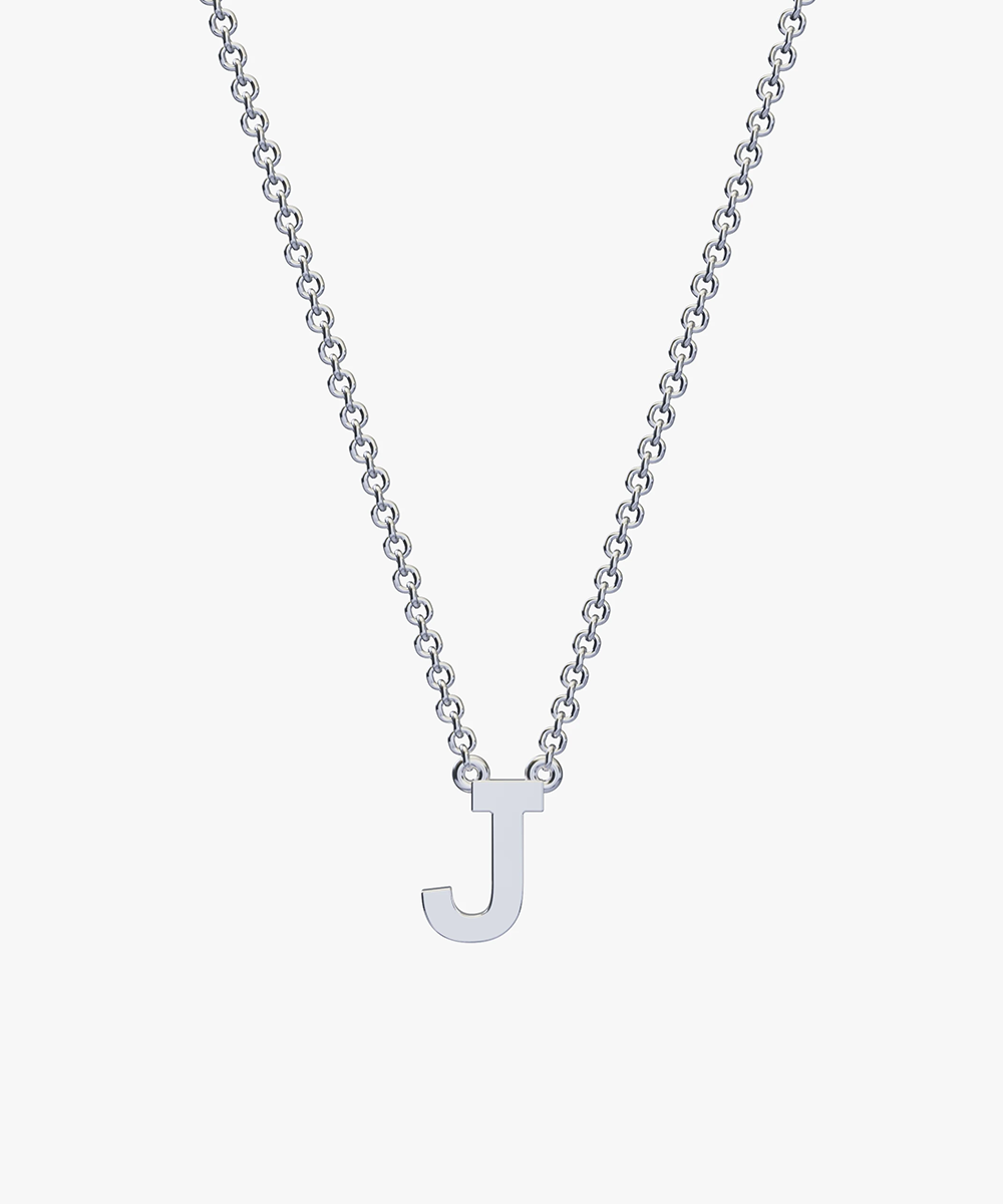 Single Initial Necklace