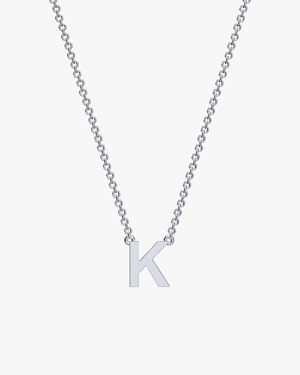 Single Initial Necklace