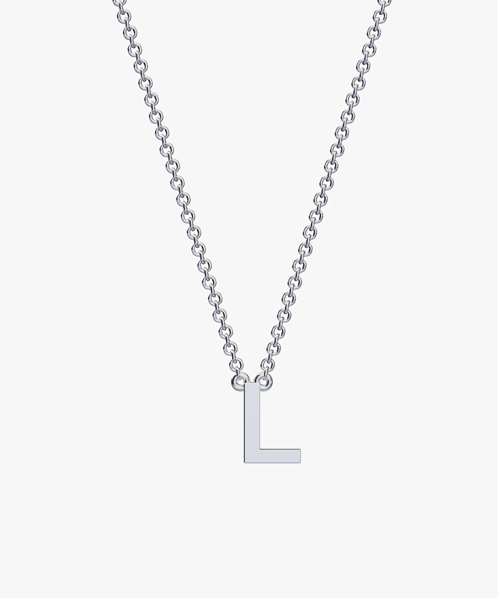 Single Initial Necklace