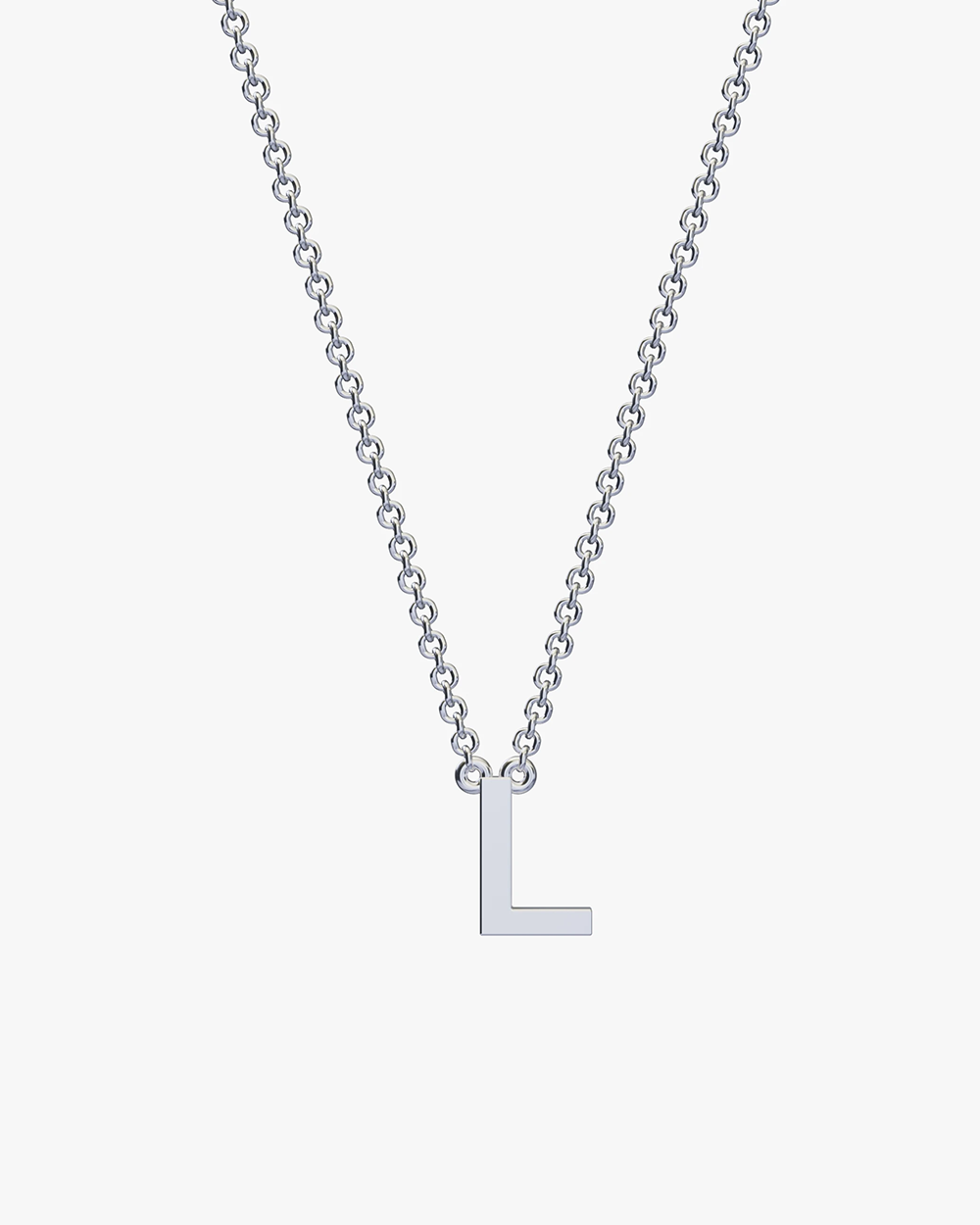 Single Initial Necklace