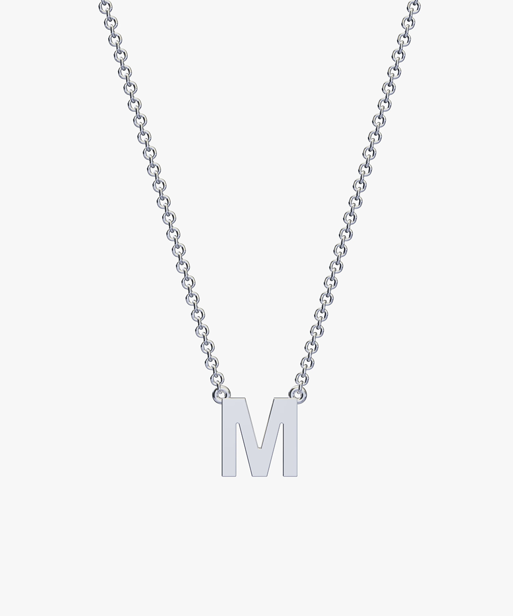 Single Initial Necklace