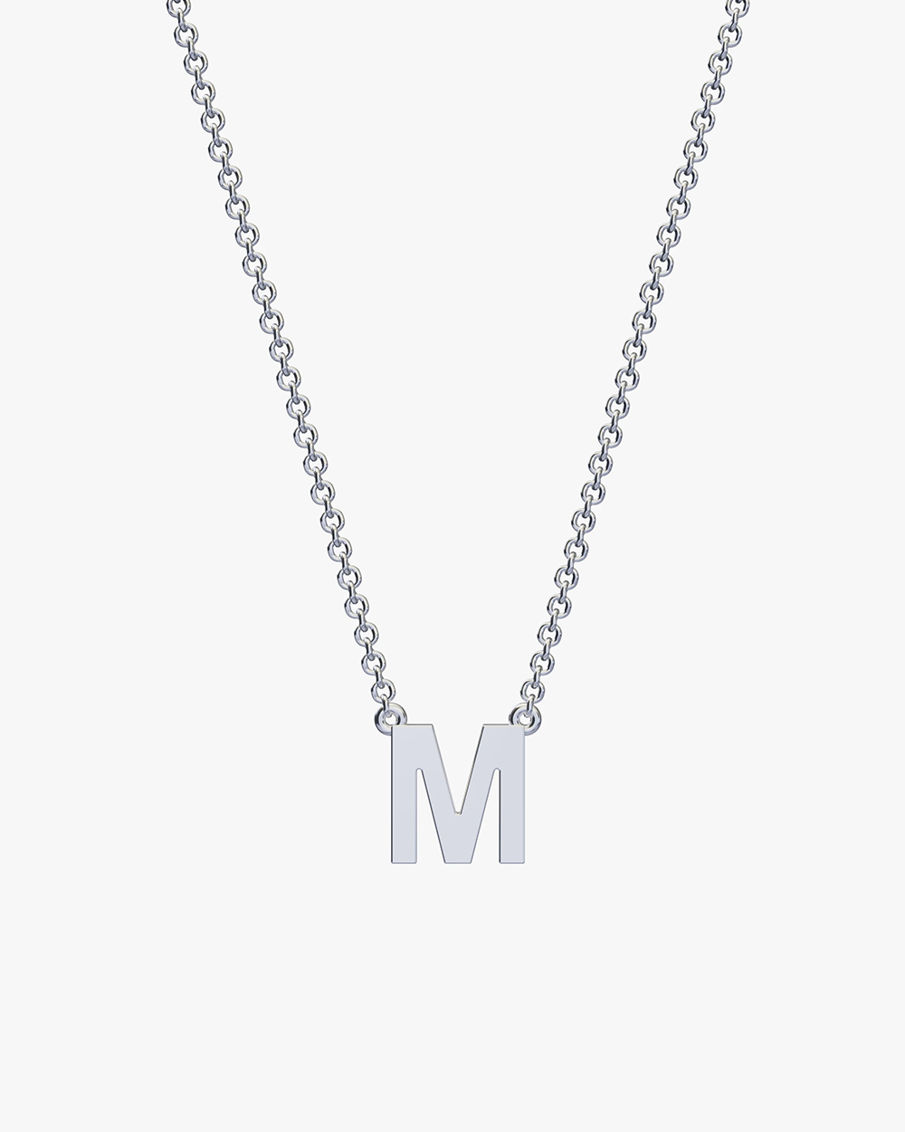 Single Initial Necklace