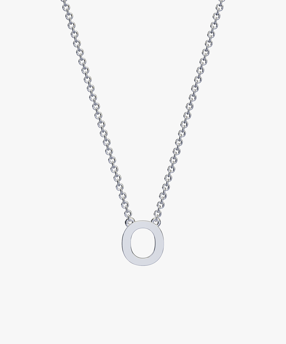 Single Initial Necklace