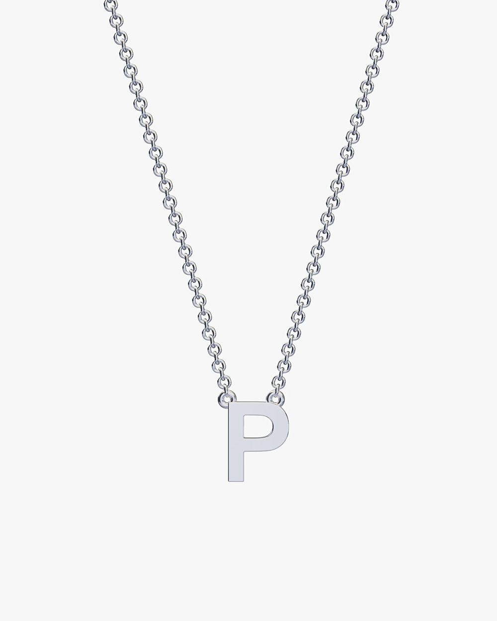 Single Initial Necklace