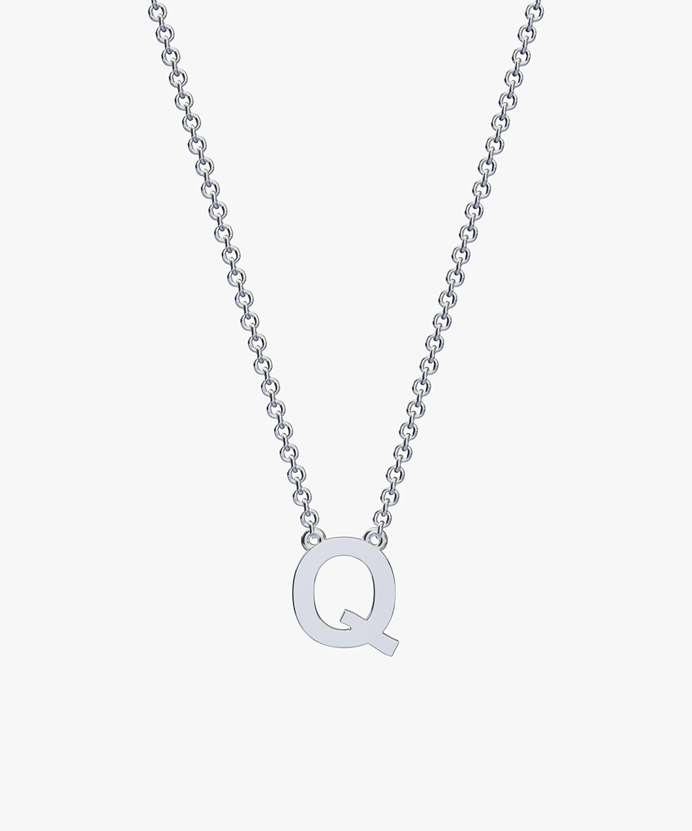 Single Initial Necklace