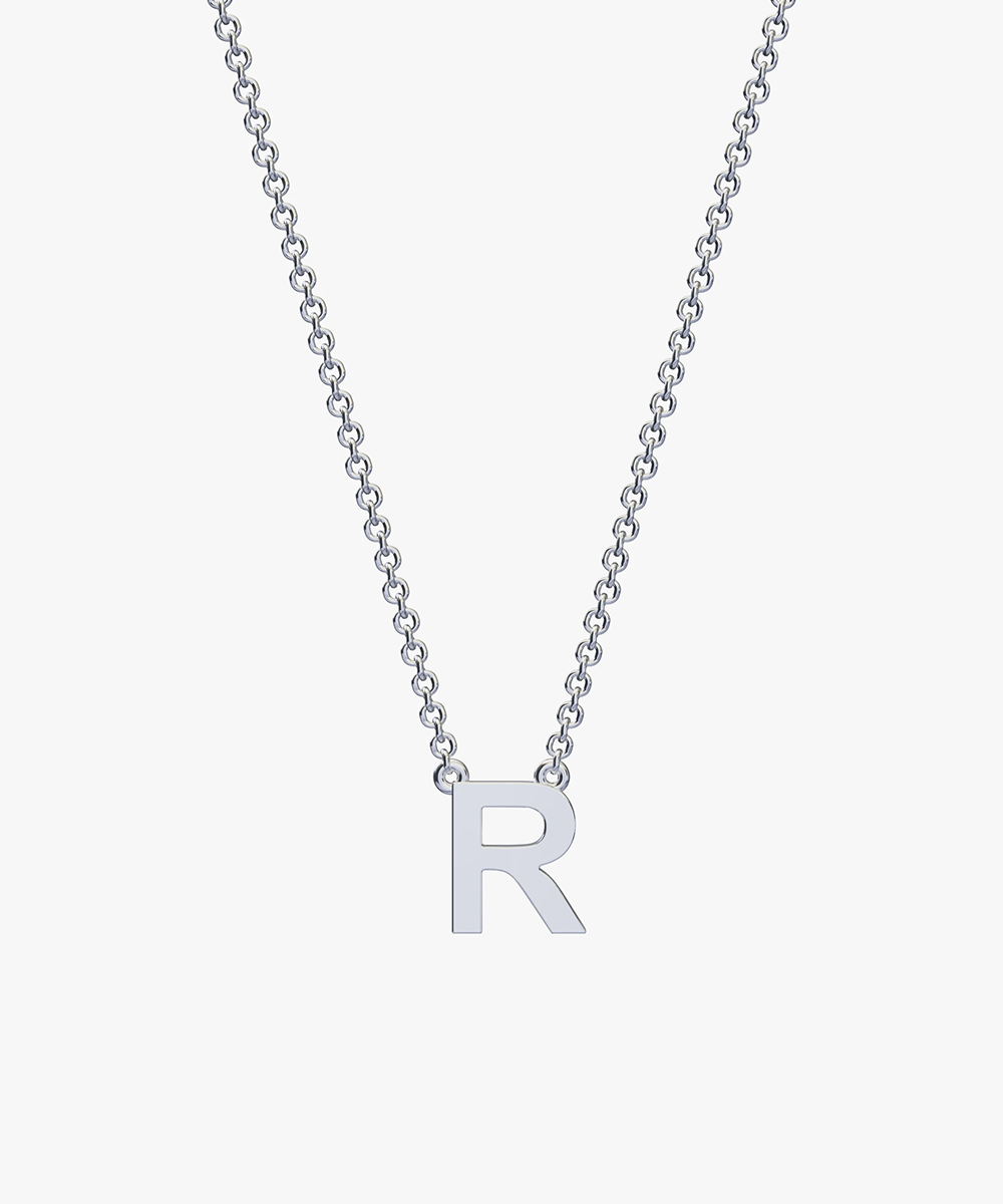 Single Initial Necklace