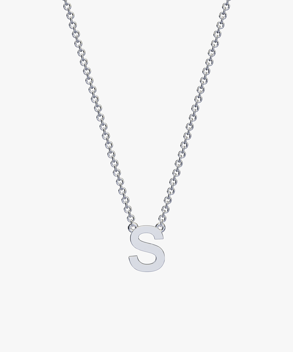 Single Initial Necklace