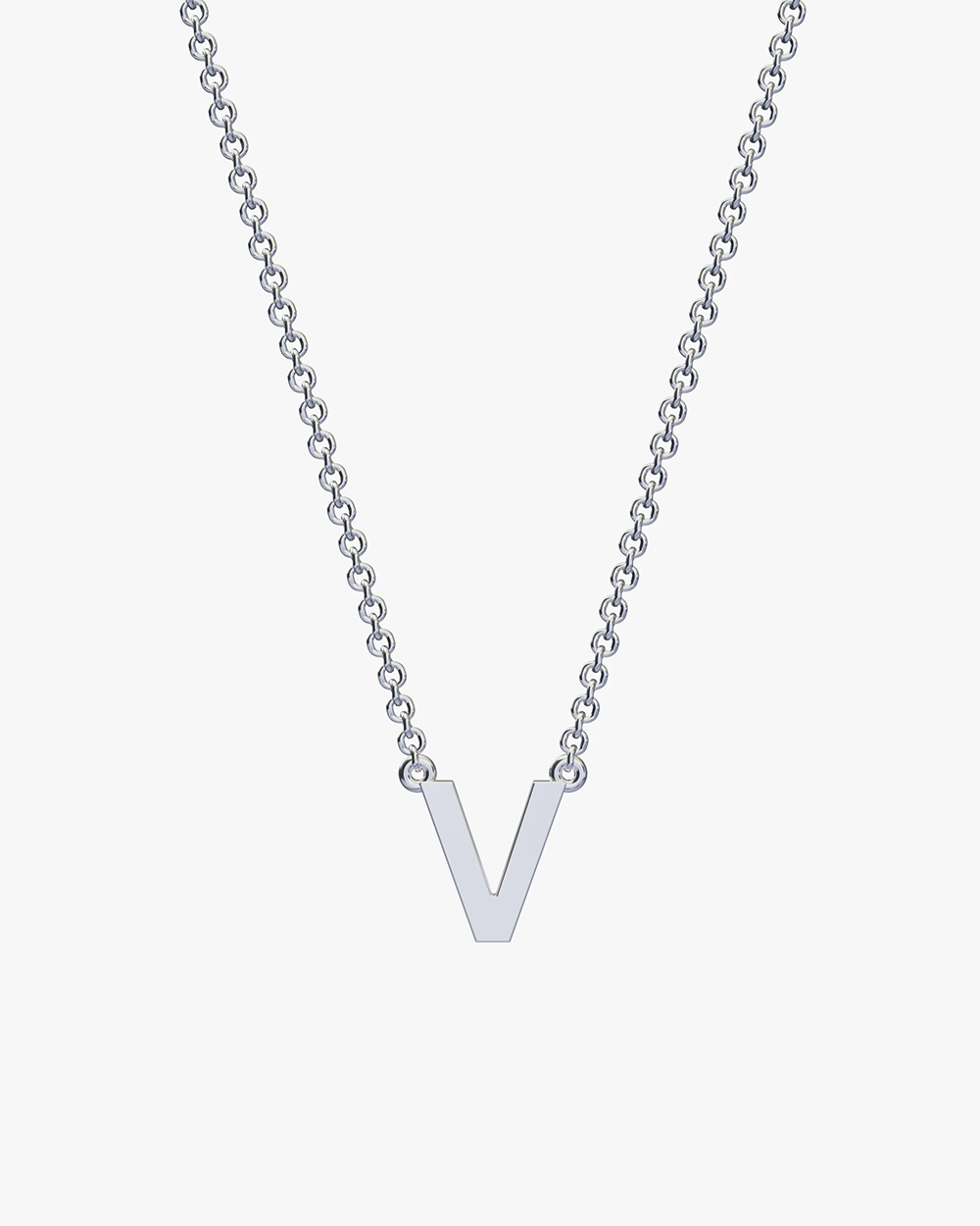 Single Initial Necklace