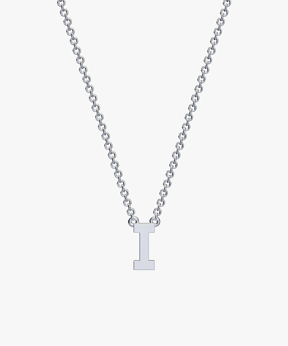 Single Initial Necklace