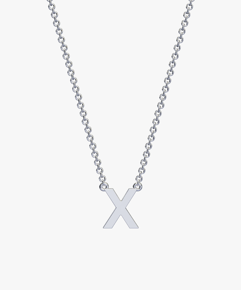 Single Initial Necklace