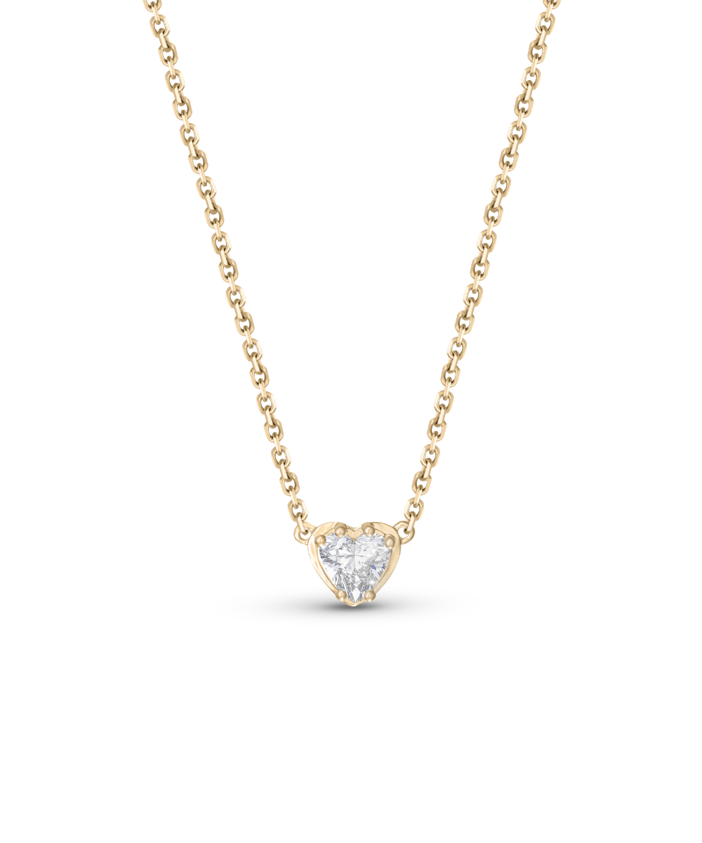 Sloan Heart Diamond Necklace classajewellers