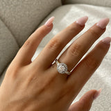 Solara Two Tone Diamond Ring
