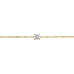 Round Solitaire Diamond Bracelet