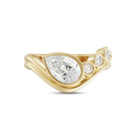 Soraya 1.31ct East West Pear Diamond Ring