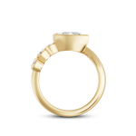 Soraya 1.31ct East West Pear Diamond Ring