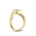 Soraya 1.31ct East West Pear Diamond Ring