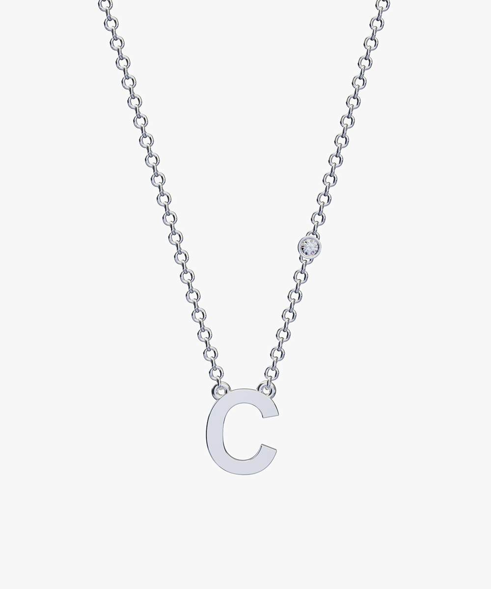 Starlight Initial Necklace