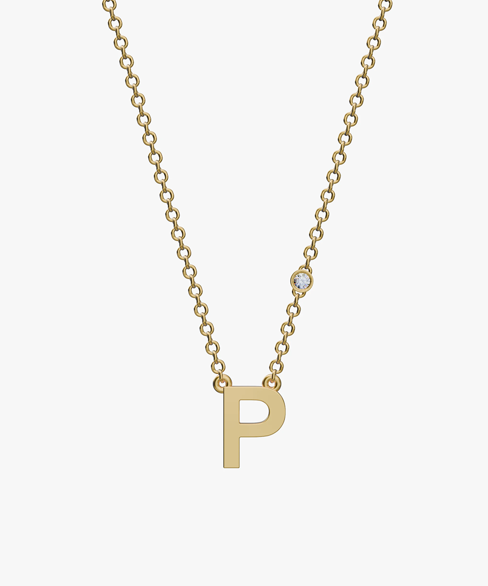 Starlight Initial Necklace