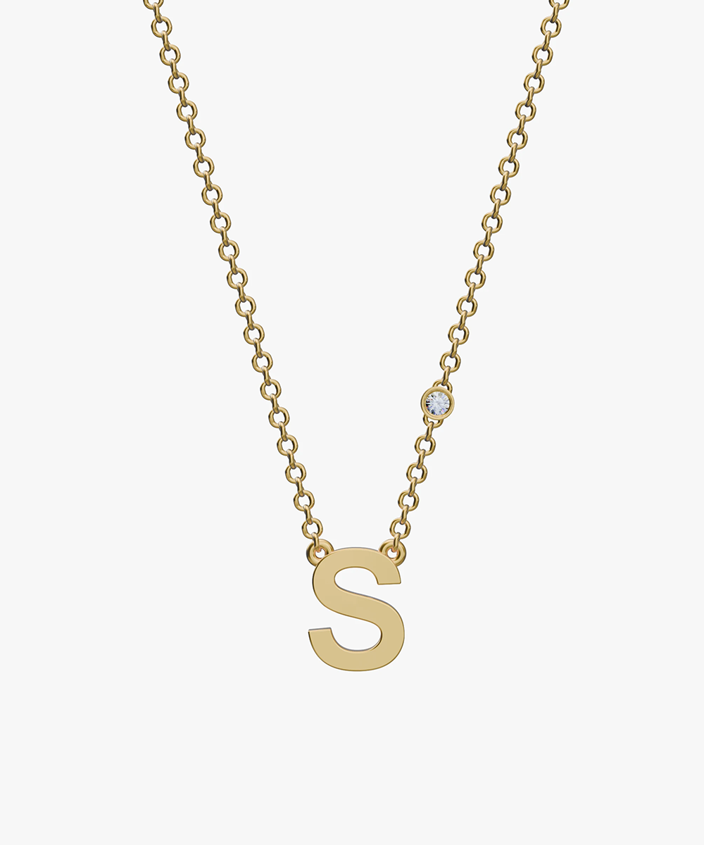 Starlight Initial Necklace