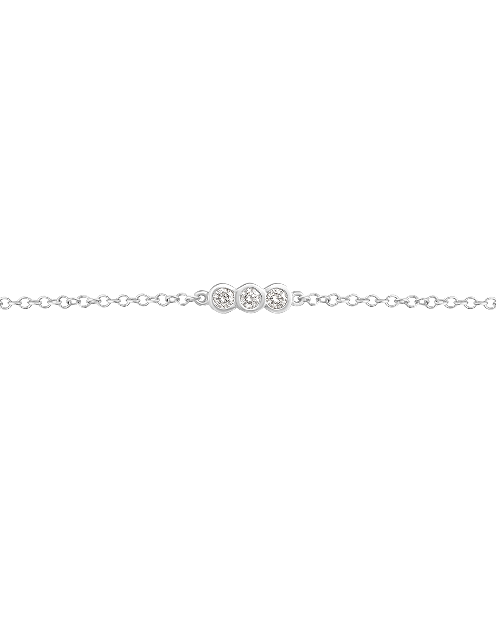 Linked for Life Starlight Trio Anklet classajewellers