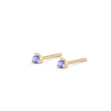 Petite Birthstone Studs