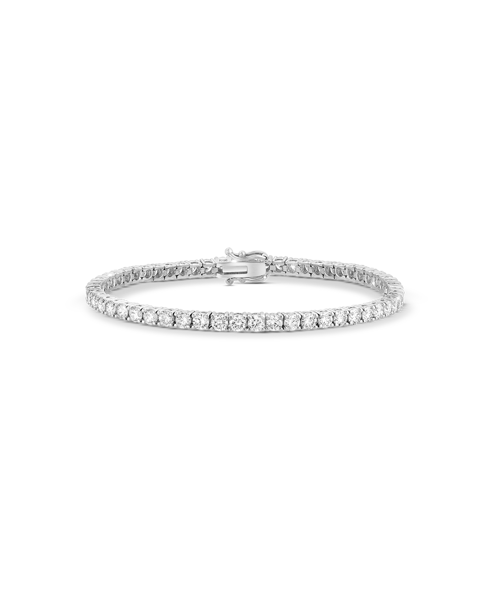 Tennis Bracelet - White Gold