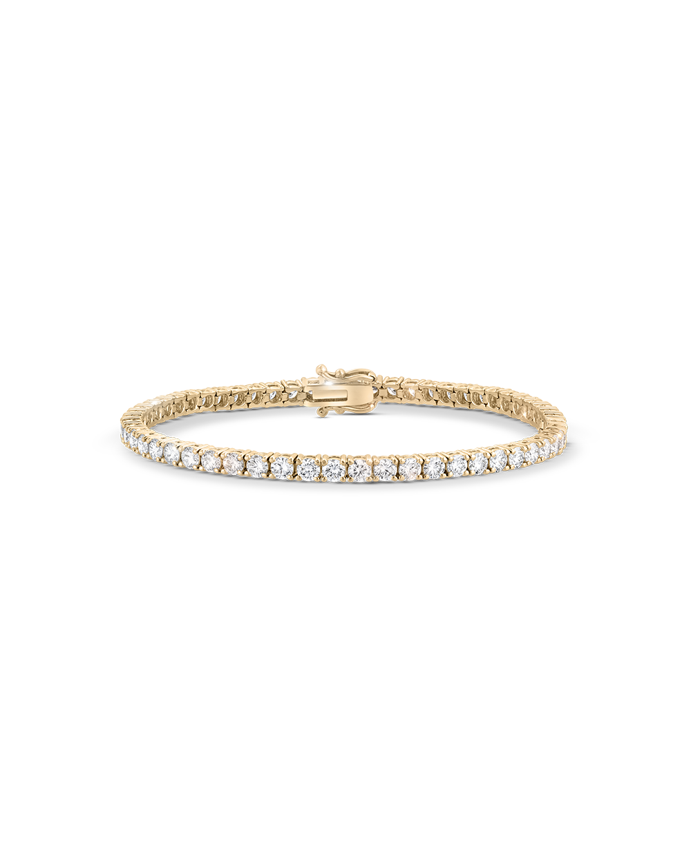 Tennis Bracelet 9ct Yellow Gold