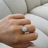 The Daisy Cluster Diamond Ring