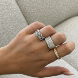 Bold Diamond Band - Two Tone