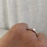 Two Tone Diamond Ring classajewellers