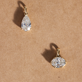 Leila Pear Diamond Necklace