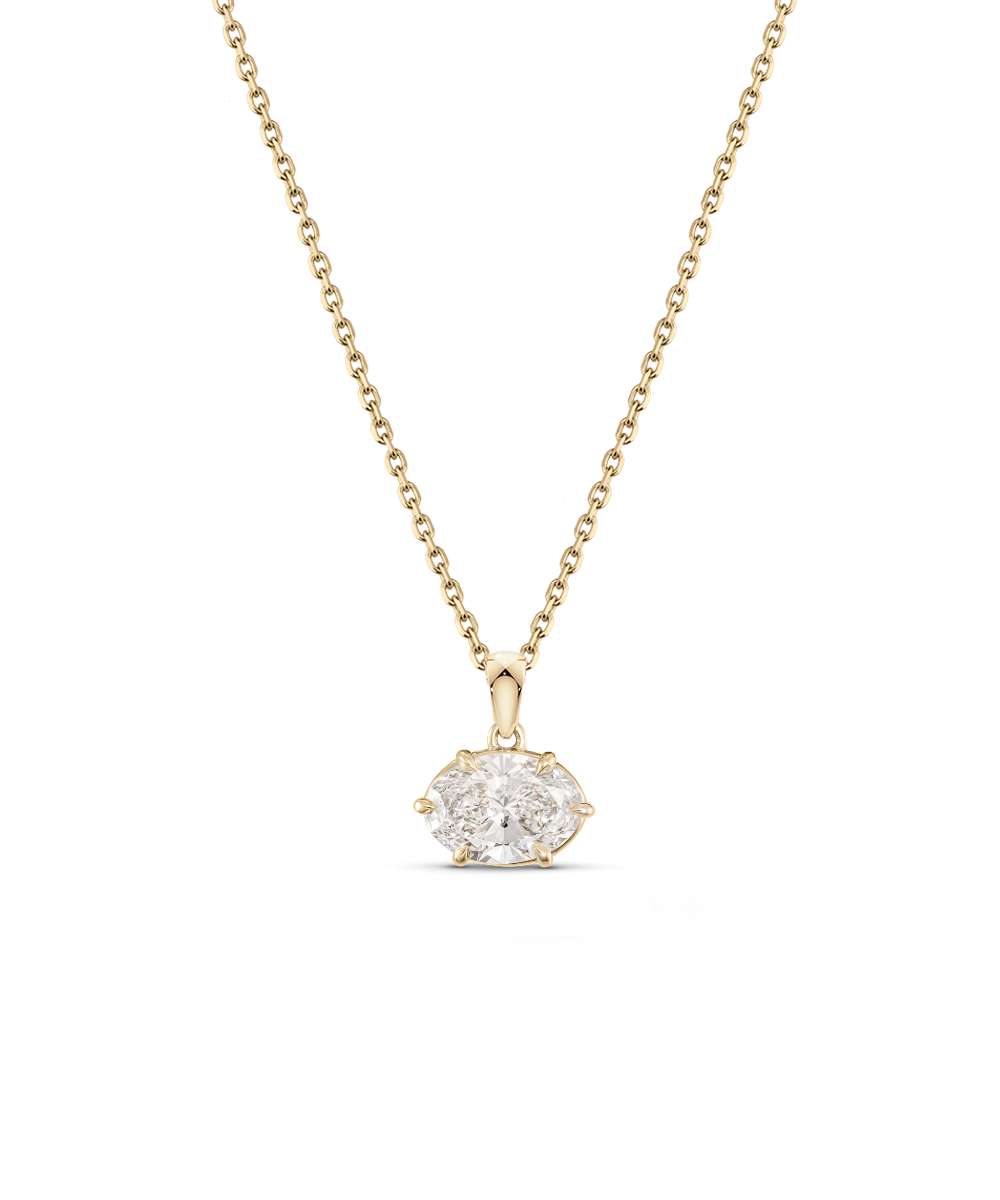 Victoria Oval Diamond Necklace