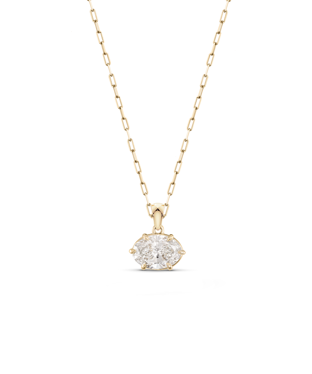 Victoria Oval Diamond Necklace