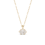 Victoria Oval Diamond Necklace