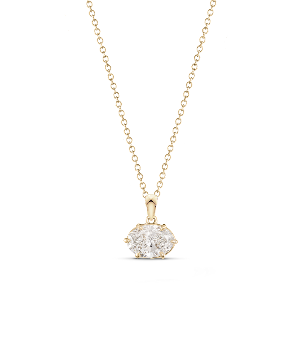 Victoria Oval Diamond Necklace