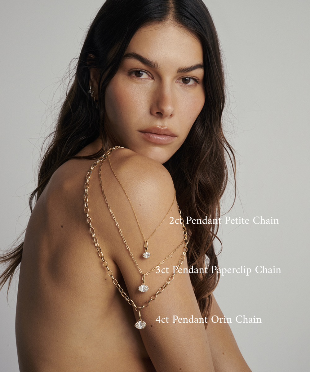 Victoria Oval Diamond Necklace